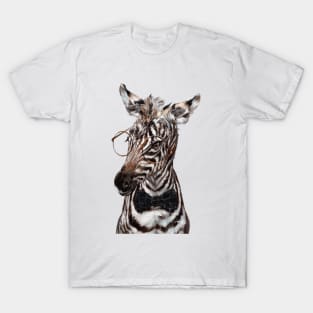 Intelligent Baby Zebra T-Shirt